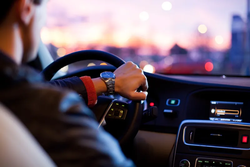 Vehicle fleet on the road